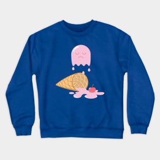 ice cream ghost Crewneck Sweatshirt